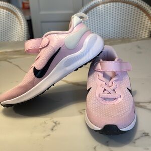 Nike Pink and Black Sneakers, size 13 brand new
